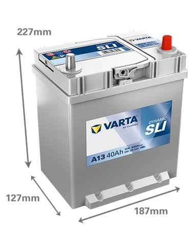 VARTA DYNAMIC SLI A13 12V 40Ah 330A VARTA DYNAMIC SLI A13 12V 40Ah 330A