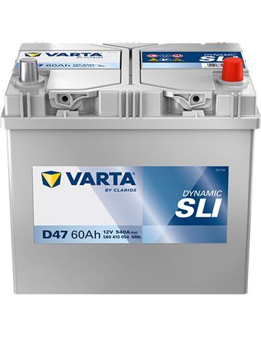 VARTA DYNAMIC SLI D47 12V 60Ah 540A VARTA DYNAMIC SLI D47 12V 60Ah 540A