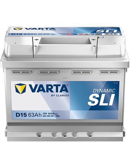 VARTA DYNAMIC SLI D15 12V 63Ah 610A