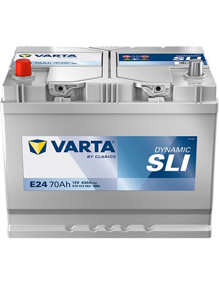 VARTA DYNAMIC SLI E24 12V 70Ah 630A