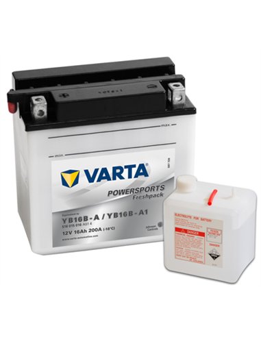 VARTA POWERSPORTS Freshpack 12V 16Ah 200A - Borna Inversa (stanga +)