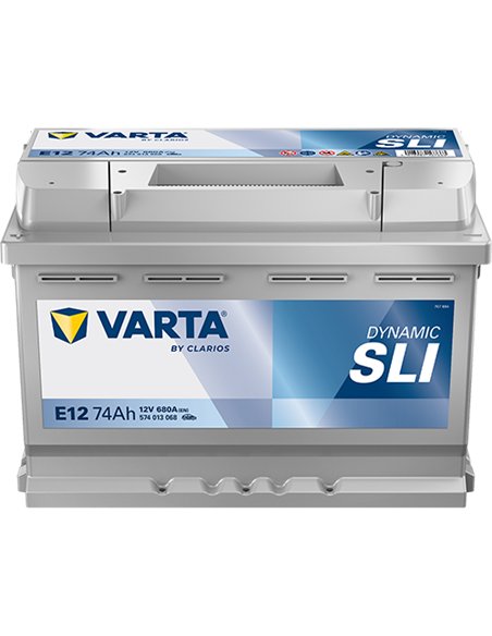 VARTA DYNAMIC SLI E12 12V 74Ah 680A