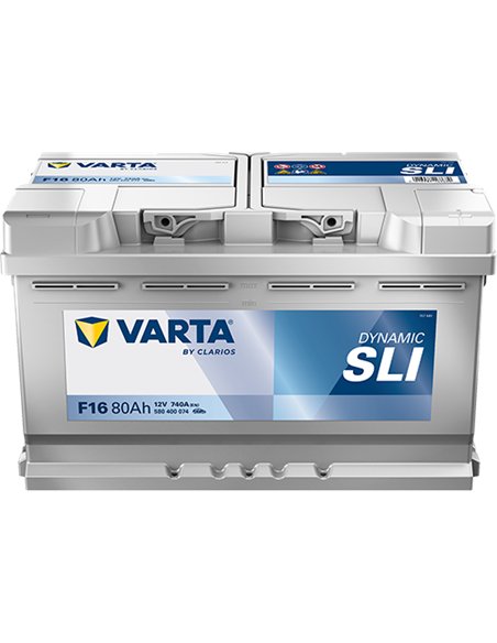 VARTA DYNAMIC SLI F16 12V 80Ah 740A