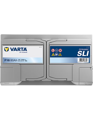 VARTA DYNAMIC SLI F16 12V 80Ah 740A