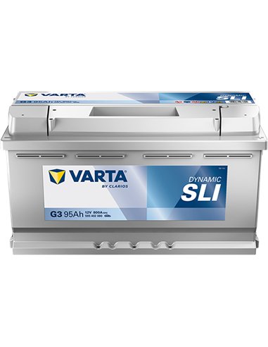 VARTA DYNAMIC SLI G3 12V 95Ah 800A VARTA DYNAMIC SLI G3 12V 95Ah 800A