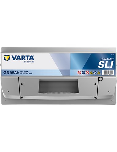 VARTA DYNAMIC SLI G3 12V 95Ah 800A VARTA DYNAMIC SLI G3 12V 95Ah 800A