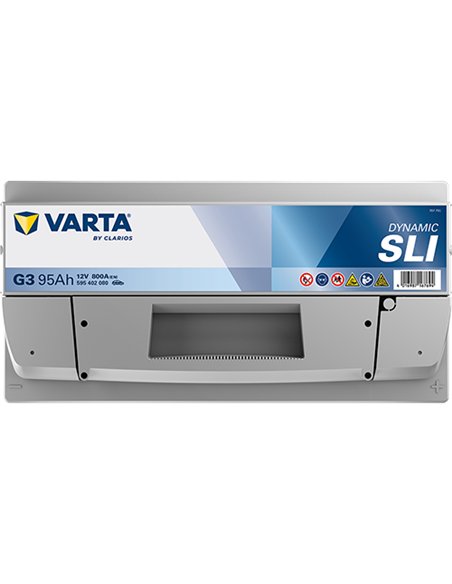 VARTA DYNAMIC SLI G3 12V 95Ah 800A VARTA DYNAMIC SLI G3 12V 95Ah 800A