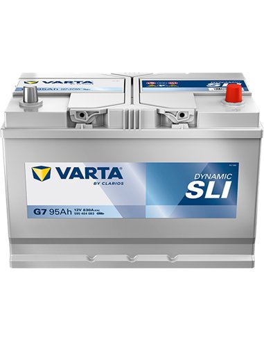 VARTA DYNAMIC SLI G7 12V 95Ah 830A VARTA DYNAMIC SLI G7 12V 95Ah 830A