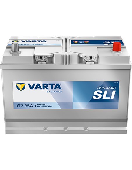 VARTA DYNAMIC SLI G7 12V 95Ah 830A VARTA DYNAMIC SLI G7 12V 95Ah 830A