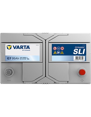 VARTA DYNAMIC SLI G7 12V 95Ah 830A VARTA DYNAMIC SLI G7 12V 95Ah 830A