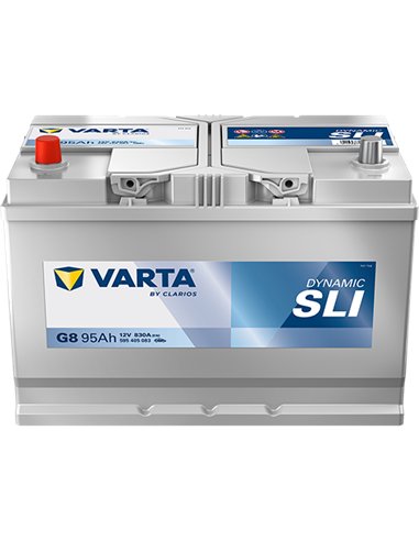 VARTA DYNAMIC SLI G8 12V 95Ah 830A VARTA DYNAMIC SLI G8 12V 95Ah 830A