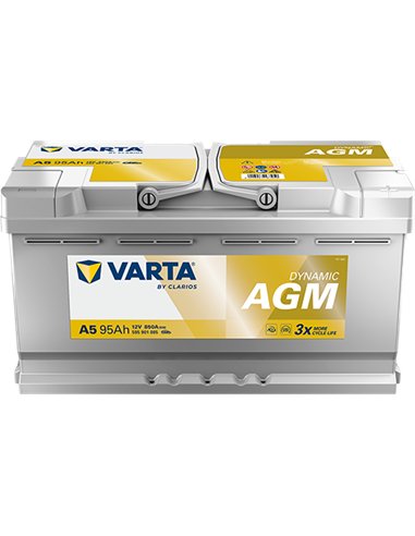 VARTA DYNAMIC AGM START-STOP A5 12V 95Ah 850A