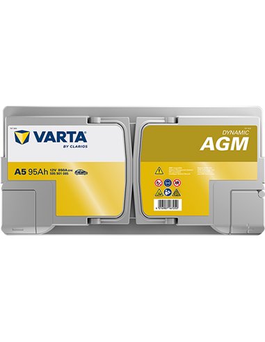 VARTA DYNAMIC AGM START-STOP A5 12V 95Ah 850A
