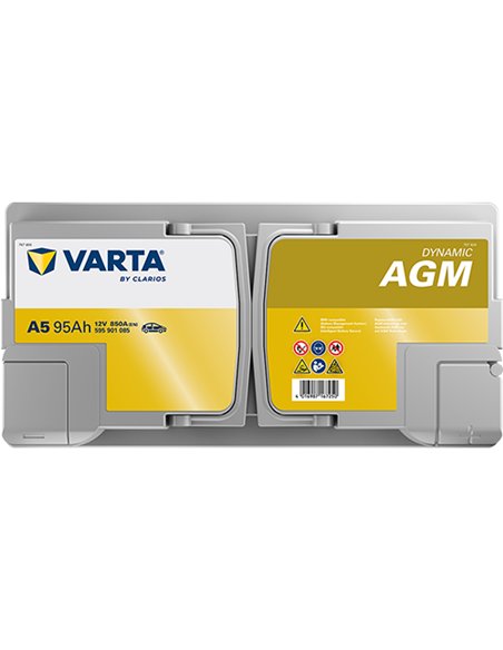 VARTA DYNAMIC AGM START-STOP A5 12V 95Ah 850A