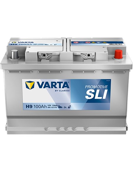 VARTA PROMOTIVE SLI H9 12V 100Ah 720A VARTA PROMOTIVE SLI H9 12V 100Ah 720A
