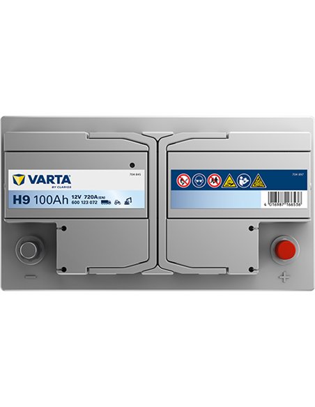 VARTA PROMOTIVE SLI H9 12V 100Ah 720A VARTA PROMOTIVE SLI H9 12V 100Ah 720A
