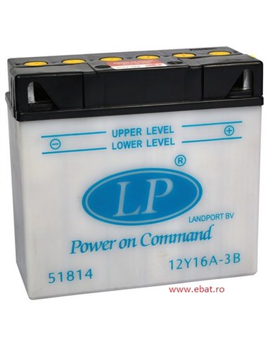 LANDPORT DRY Power on Command - moto 12V 19Ah LANDPORT DRY Power on Command - moto 12V 19Ah