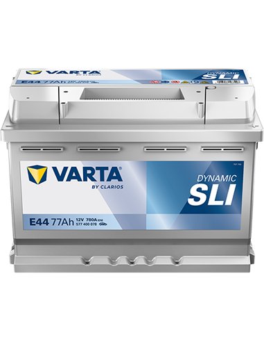 VARTA DYNAMIC SLI E44 12V 77Ah 780A