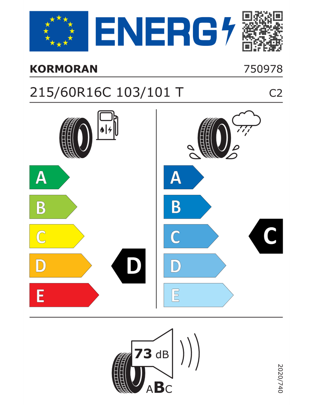KORMORAN CARGOSPEEDEVO 8PR 215/60 R16C 103/101T