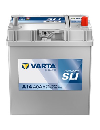 VARTA DYNAMIC SLI A14 12V 40Ah 330A VARTA DYNAMIC SLI A14 12V 40Ah 330A