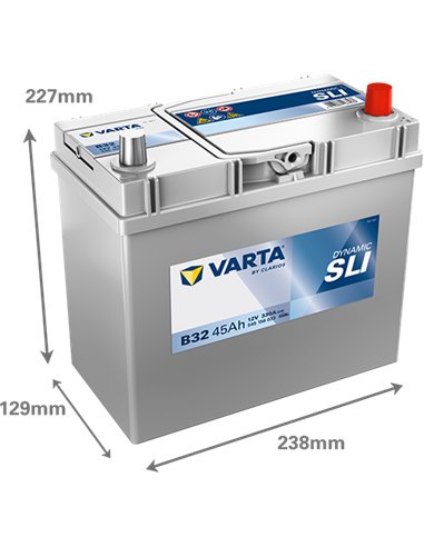 VARTA DYNAMIC SLI B32 12V 45Ah 330A