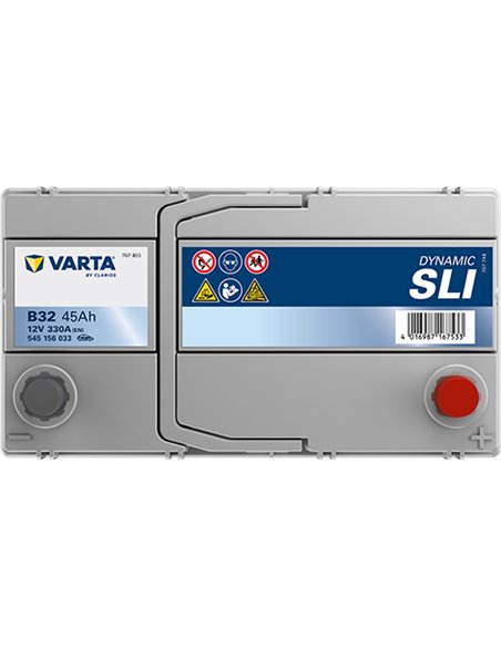 VARTA DYNAMIC SLI B32 12V 45Ah 330A
