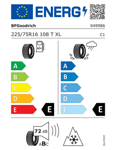 BF GOODRICH TRAIL-TERRAIN TA 225/75 R16 108T XL 2