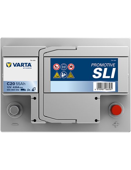 VARTA DYNAMIC SLI C20 12V 55Ah 420A