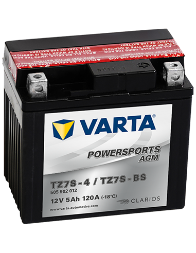 VARTA POWERSPORTS AGM 12V 5Ah 120A