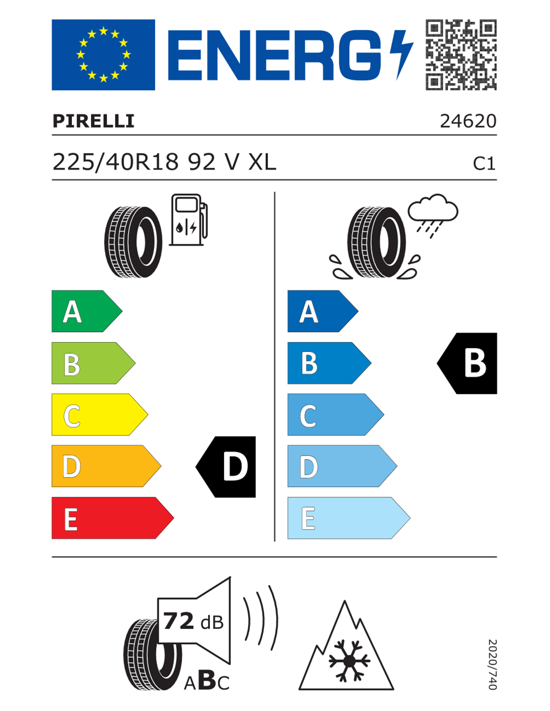 PIRELLI WINTER SOTTOZERO 3 (*) 225/40 R18 92V XL RUNFLAT