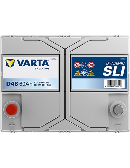 VARTA DYNAMIC SLI D48 12V 60Ah 540A