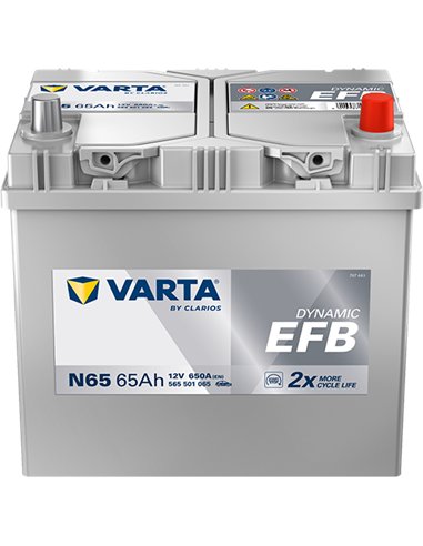 VARTA DYNAMIC EFB N65 12V 65Ah 650A