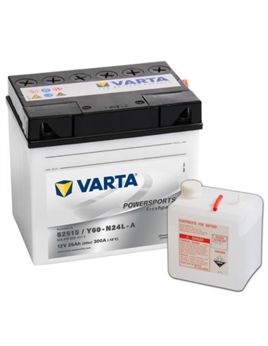 VARTA POWERSPORTS Freshpack 12V 25Ah 300A - Borna Normala (dreapta +)