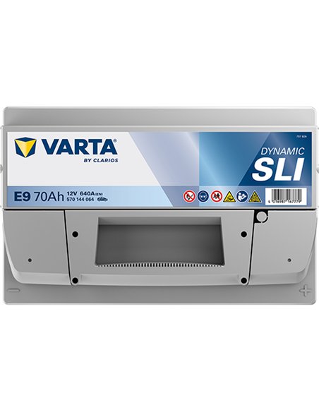 VARTA DYNAMIC SLI E9 12V 70Ah 640A