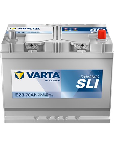 VARTA DYNAMIC SLI 23 12V 70Ah 630A VARTA DYNAMIC SLI 23 12V 70Ah 630A