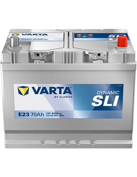 VARTA DYNAMIC SLI 23 12V 70Ah 630A VARTA DYNAMIC SLI 23 12V 70Ah 630A