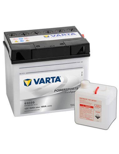 VARTA POWERSPORTS Freshpack 12V 30Ah 300A - Borna Normala (dreapta +)