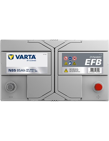 VARTA DYNAMIC EFB N85 12V 85Ah 800A VARTA DYNAMIC EFB N85 12V 85Ah 800A