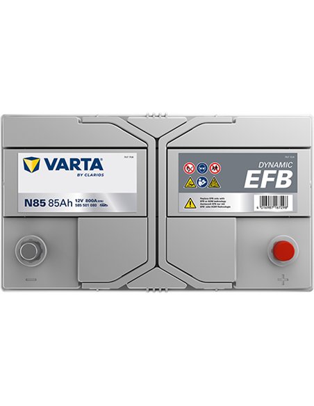 VARTA DYNAMIC EFB N85 12V 85Ah 800A VARTA DYNAMIC EFB N85 12V 85Ah 800A