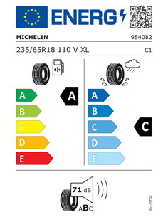 MICHELIN LATITUDE TOUR HP JLR 235/65 R18 110V XL 2