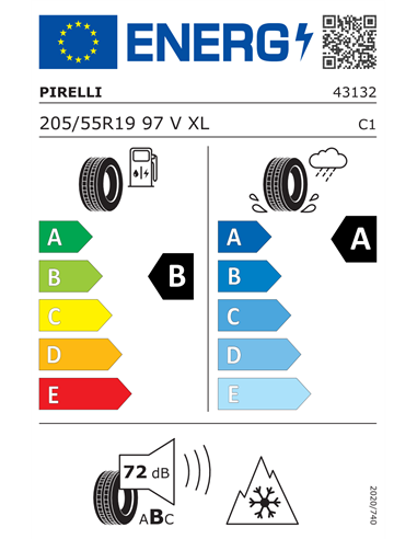 PIRELLI CINTURATO ALL SEASON SF3 205/55 R19 97V XL PIRELLI CINTURATO ALL SEASON SF3 205/55 R19 97V XL
