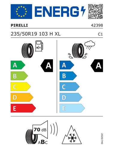 PIRELLI SCORPION ALL SEASON SF2(VOL) 235/50 R19 103H XL PIRELLI SCORPION ALL SEASON SF2(VOL) 235/50 R19 103H XL
