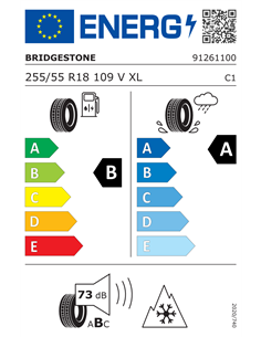 BRIDGESTONE BLIZZAK LM005 255/55 R18 109V XL 2