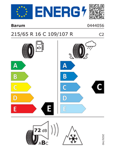BARUM SNOVANIS 3 8PR 215/65 R16C 109/107R 2