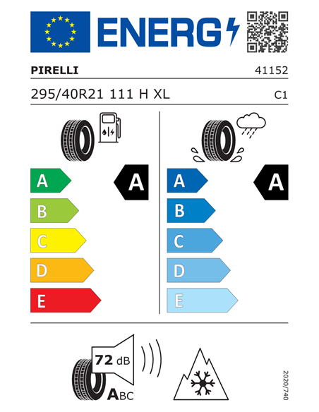 PIRELLI SCORPION ALL SEASON SF2(VOL) 295/40 R21 111H XL