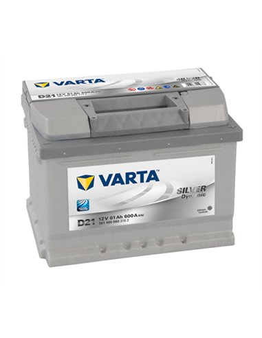 VARTA Silver Dynamic 12V 61Ah 600A