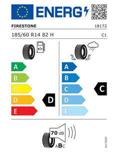 FIRESTONE MULTIHAWK 2 185/60 R14 82H 2