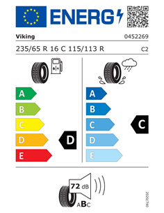 VIKING TRANSTECH NEWGEN 8PR 235/65 R16C 115/113R 2