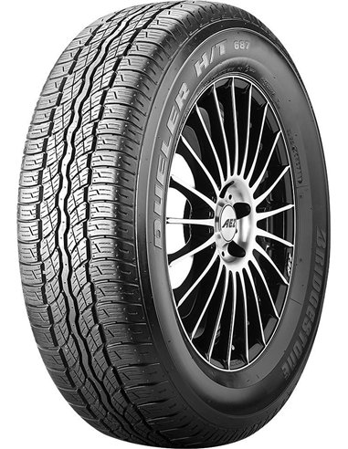 BRIDGESTONE DUELER HT 687 225/65 R17 102H BRIDGESTONE DUELER HT 687 225/65 R17 102H