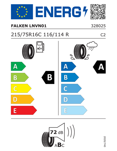 FALKEN LINAM VAN01 215/75 R16C 116/114R